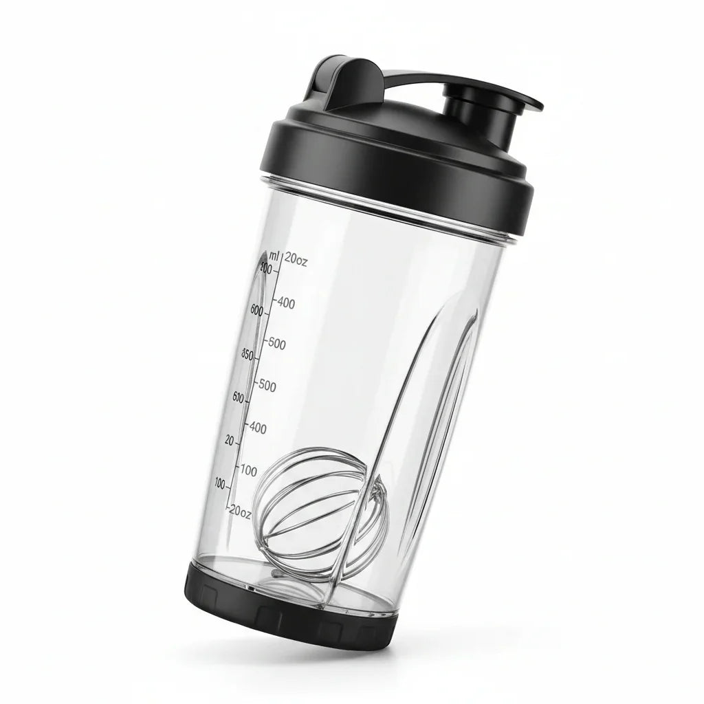 Shaker de Proteína Premium 600ml com Misturador