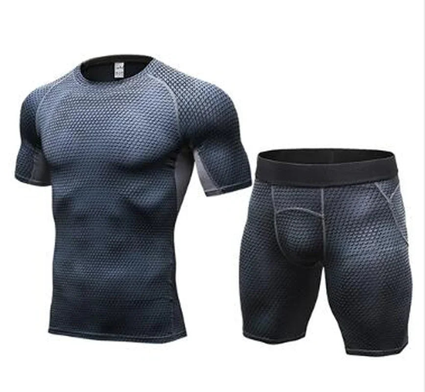 Men'S Casual and Comfortable Compression Muscle Gym Shorts