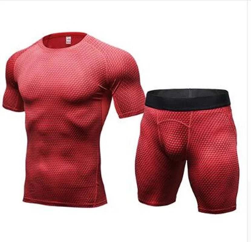 Men'S Casual and Comfortable Compression Muscle Gym Shorts