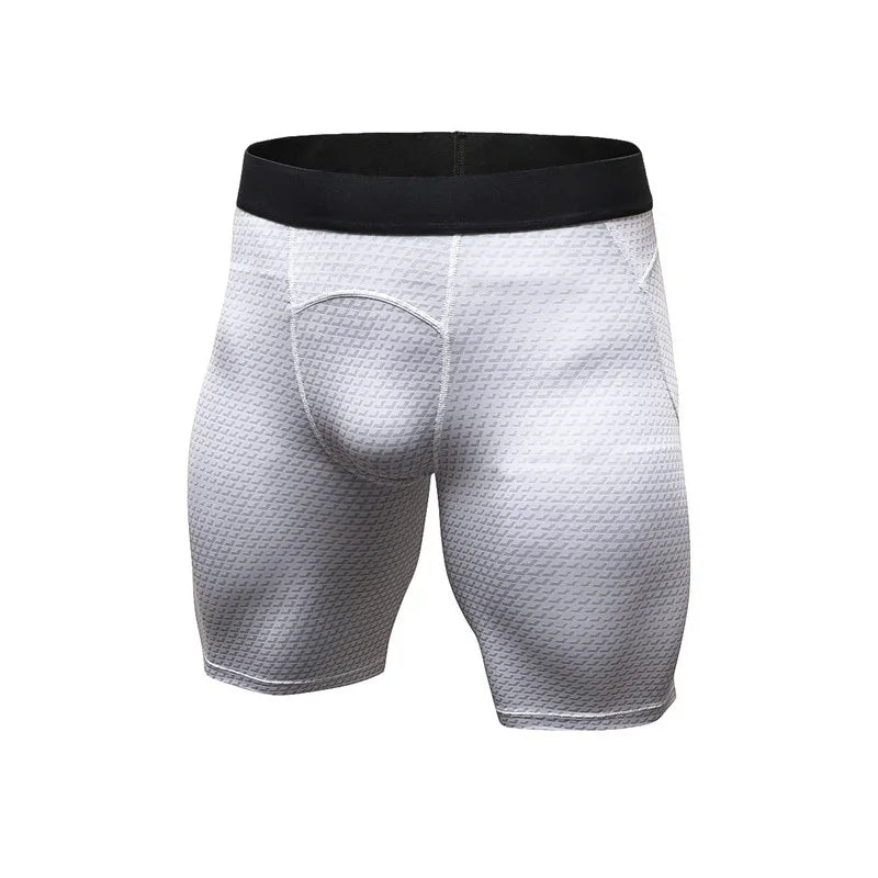 Men'S Casual and Comfortable Compression Muscle Gym Shorts