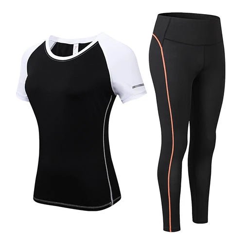 2023 Sports Woman Sportswear Yoga Set Tracksuit For Women Leggings+Gym Top Fitness Gym Suits Sport clothing
