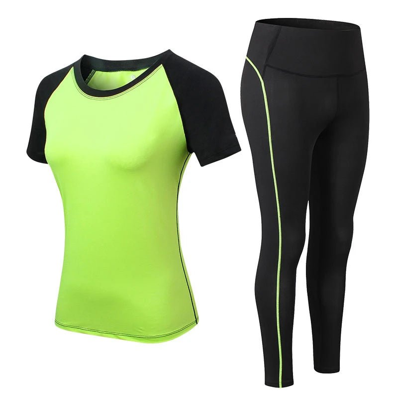 2023 Sports Woman Sportswear Yoga Set Tracksuit For Women Leggings+Gym Top Fitness Gym Suits Sport clothing