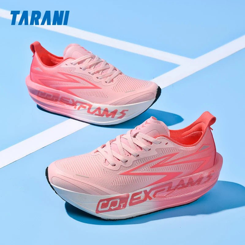 Running Shoes for Men Women Thick Sole Cushioning Breathable Sneakers for Gym Training Outdoor Jogging Non-Slip Sports Shoes