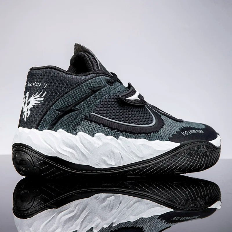 Men's Athletic Basketball Sneakers - Breathable Cushioning Non-Slip Gym Training Running Shoes for Men And Women