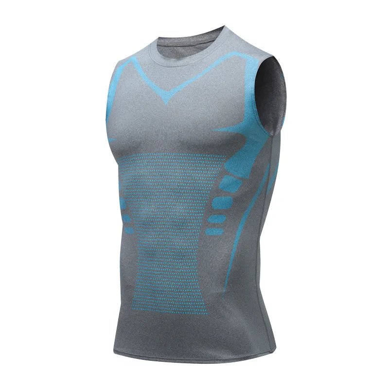 Camisola Sem Mangas Compressão Gym - Bodybuilding Premium