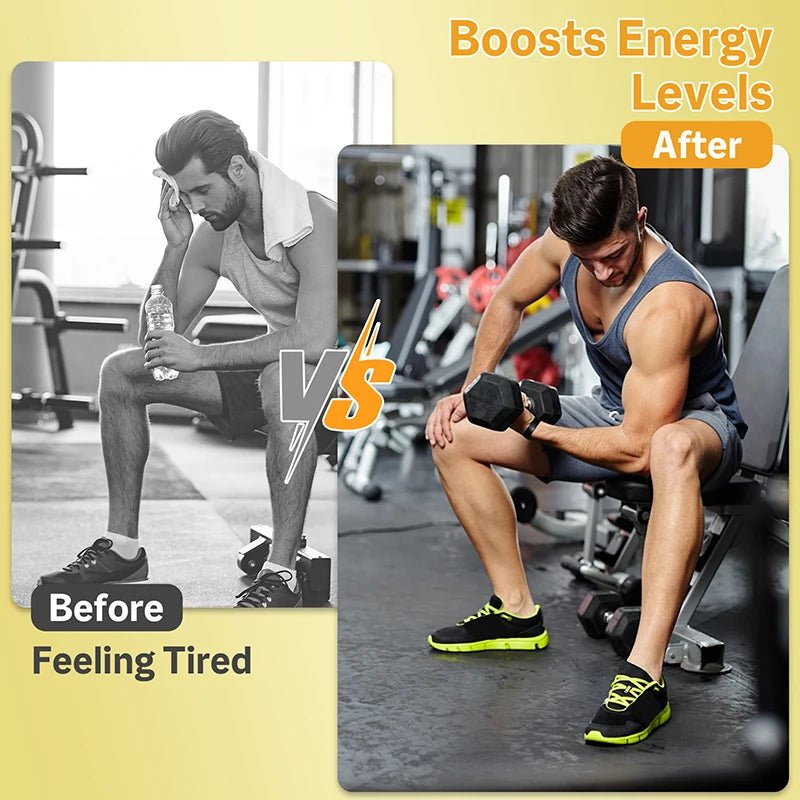 Ashwagandha, Shilajit, Rhodiola, Ginseng Capsules - Increase Muscle Mass, Improve Endurance, Energy Supplement
