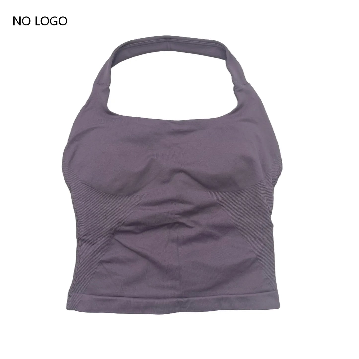 ARFTE Halter Top Gym Clothes Woman Removable Chest Pad Yoga Tank Tops Push-up Sports Bra Fitness Workout Running Gym Tops