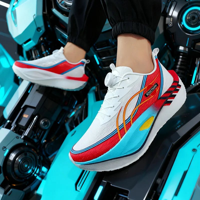 Running Shoes Men Mesh Breathable Cushioning Soft Comfortable Marathon Sneakers Outdoor Gym Trendy Casual Jogging Shoes for Men