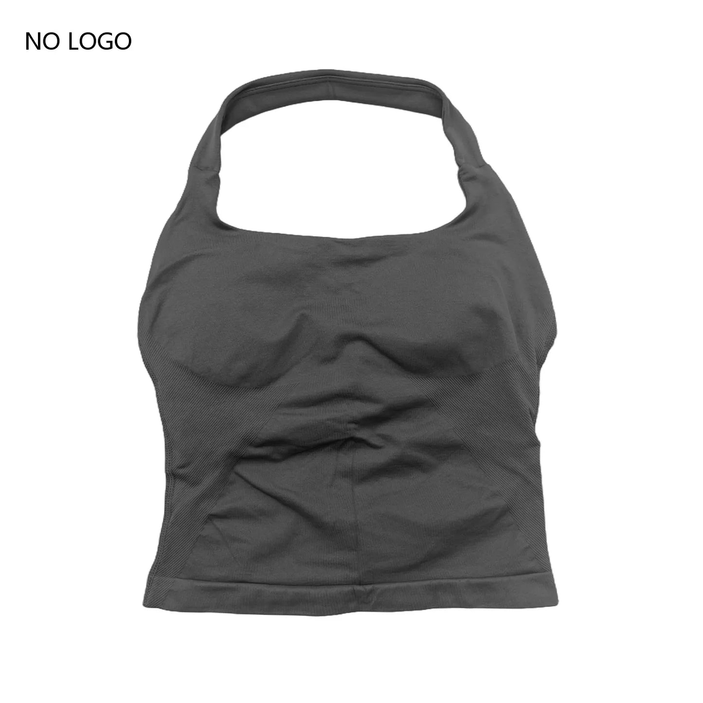 ARFTE Halter Top Gym Clothes Woman Removable Chest Pad Yoga Tank Tops Push-up Sports Bra Fitness Workout Running Gym Tops