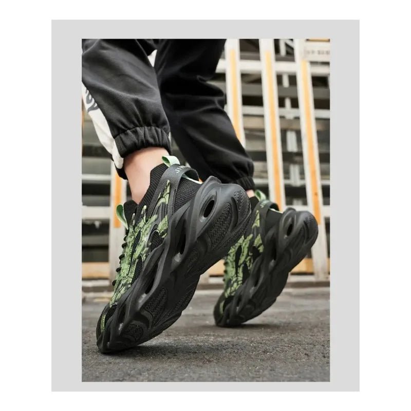 2026 Men Running Shoes Mesh Breathable Flat Cushioning Soft Comfortable Sneakers Outdoor Gym Trendy Casual Jogging Shoes for Men