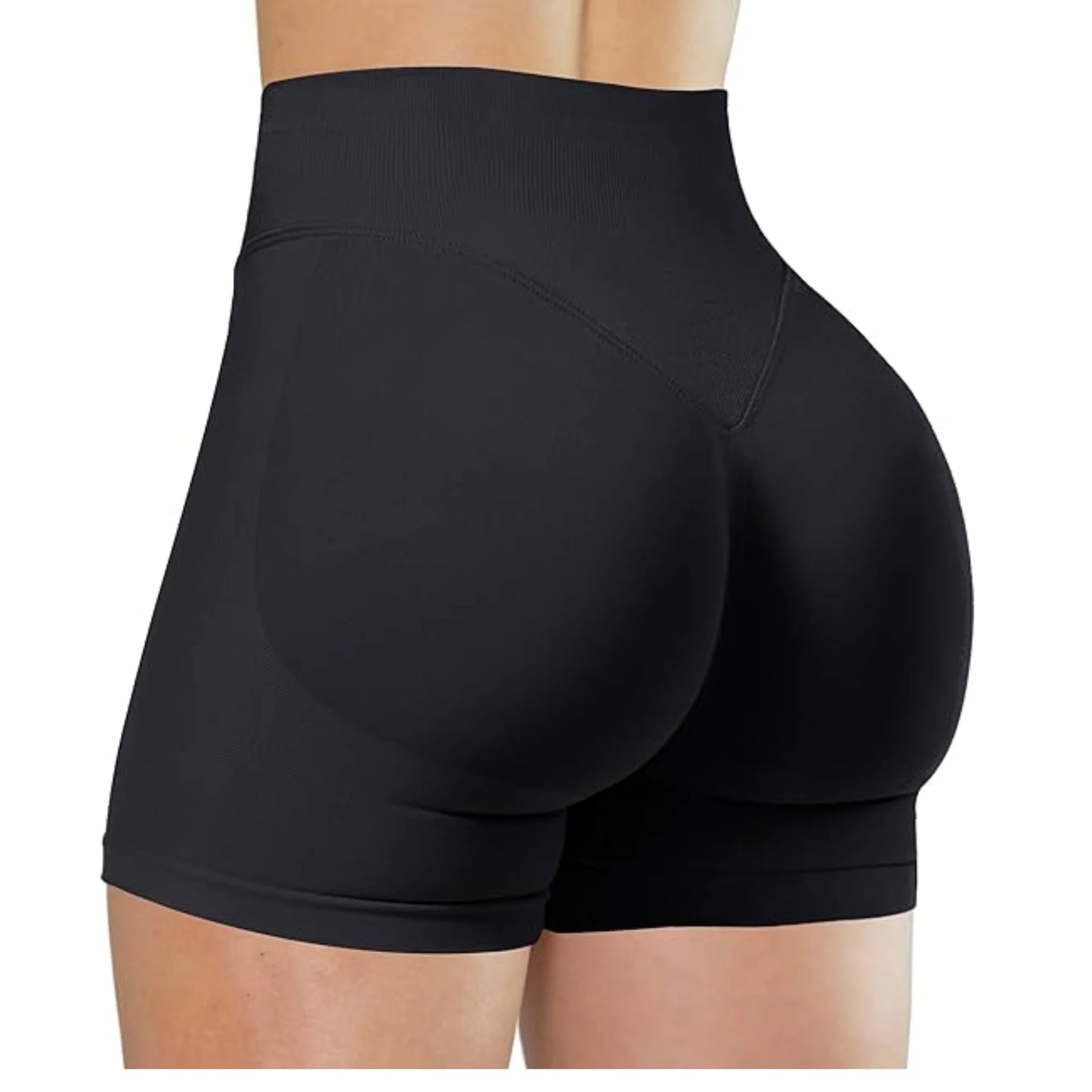 Shorts Yoga Cintura Alta - Fitness Premium Feminino