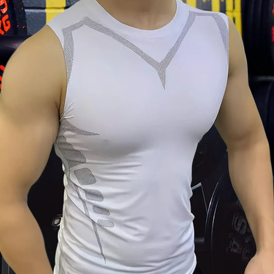 Camisola Sem Mangas Compressão Gym - Bodybuilding Premium