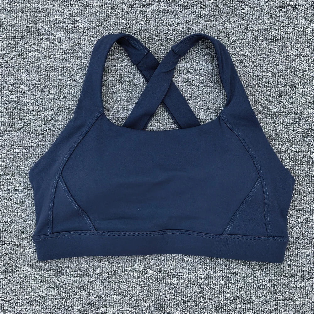 Women Sports Bra Cross Gym Top Women Training Running Yoga Bra Stretch Women Workout Underwear Fitness Sexy Yoga Clothes