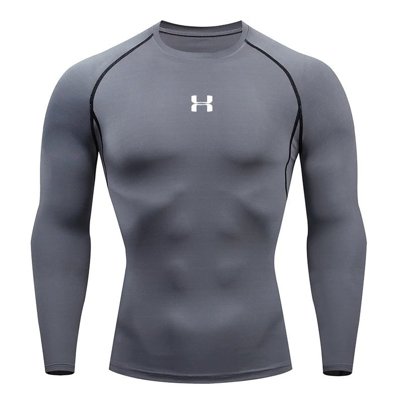 T-shirt Compressão Manga Comprida - Fitness e Treino | UrbanFitness