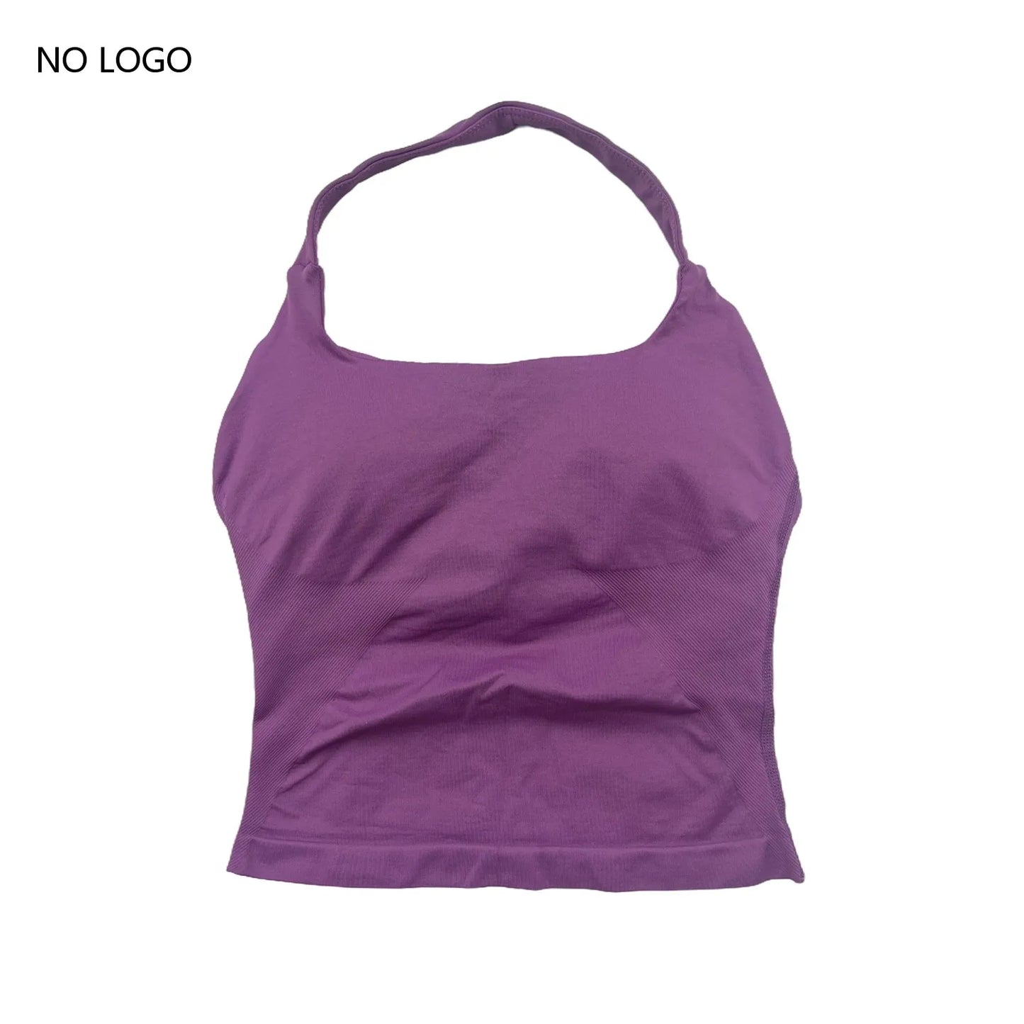 ARFTE Halter Top Gym Clothes Woman Removable Chest Pad Yoga Tank Tops Push-up Sports Bra Fitness Workout Running Gym Tops
