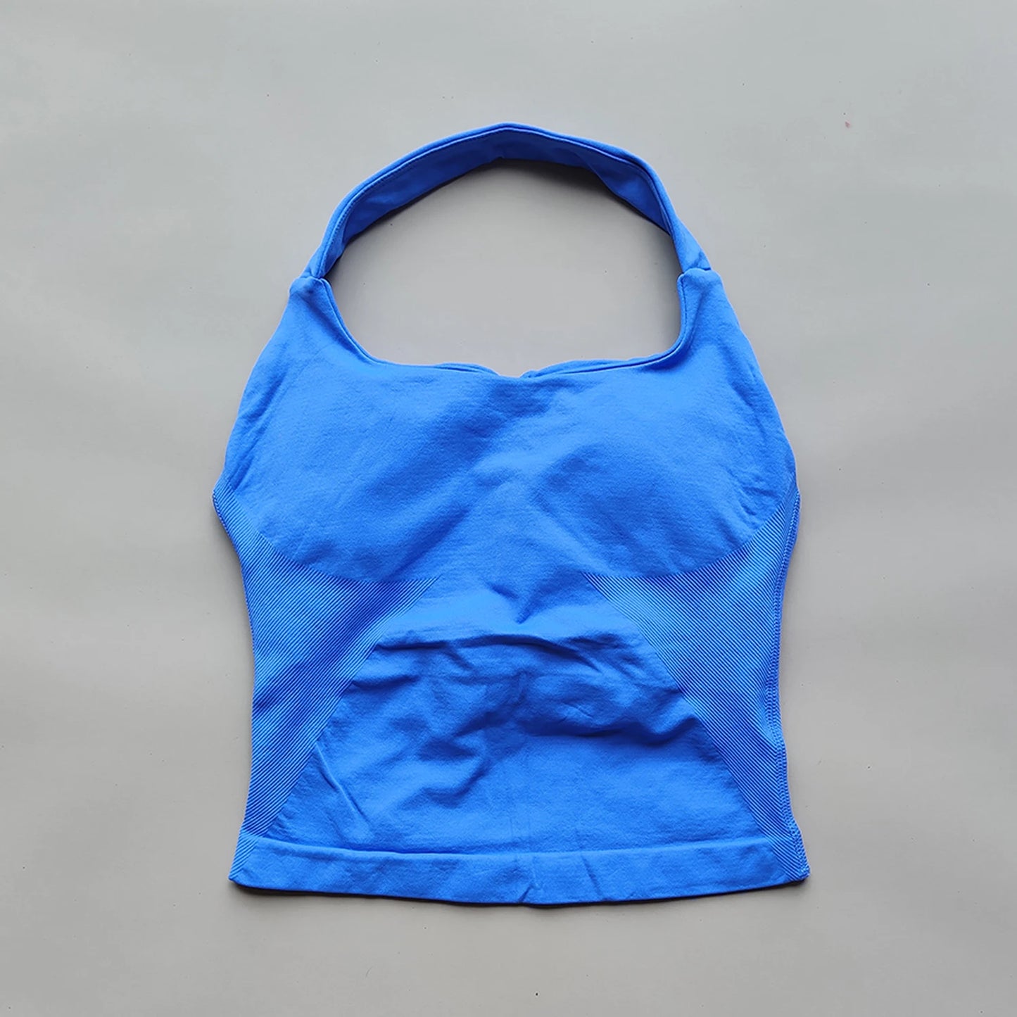 ARFTE Halter Top Gym Clothes Woman Removable Chest Pad Yoga Tank Tops Push-up Sports Bra Fitness Workout Running Gym Tops