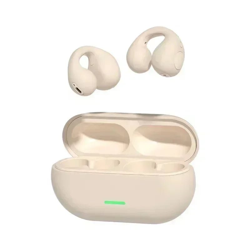 Auscultadores Bluetooth 5.3 Condução Óssea - Desporto Premium