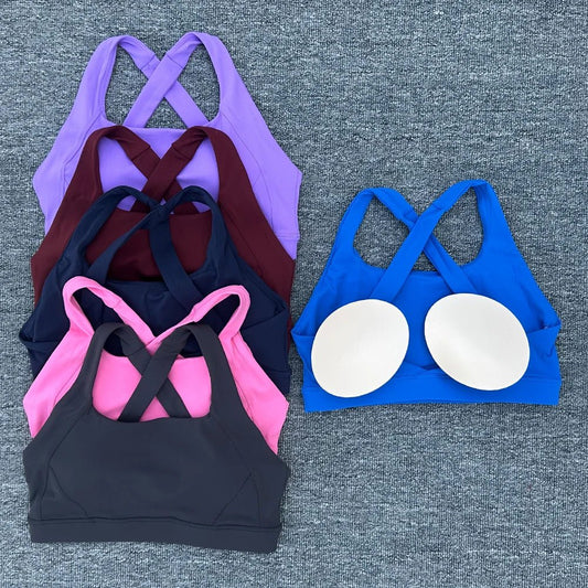 Women Sports Bra Cross Gym Top Women Training Running Yoga Bra Stretch Women Workout Underwear Fitness Sexy Yoga Clothes