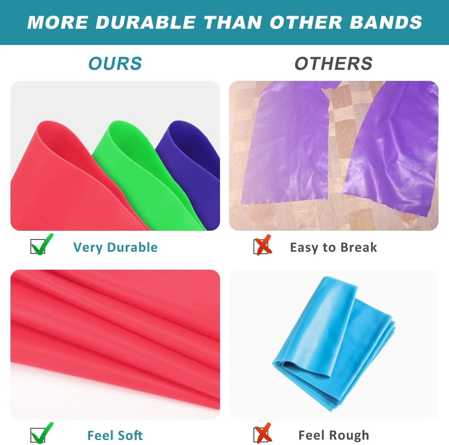 Bandas Resistência Yoga Pilates - Treino Corpo Inferior