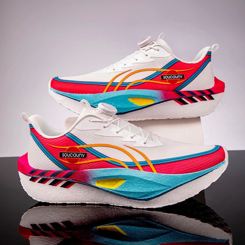Running Shoes Men Mesh Breathable Cushioning Soft Comfortable Marathon Sneakers Outdoor Gym Trendy Casual Jogging Shoes for Men