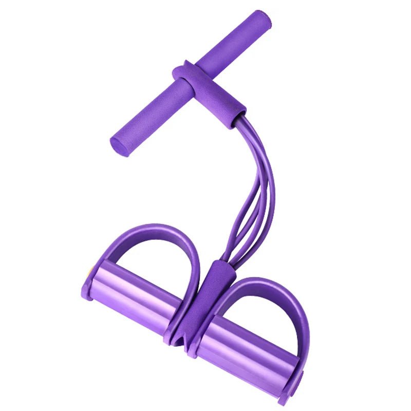 4 Cordas Resistência Elásticas - Treino Abdominal Casa Premium