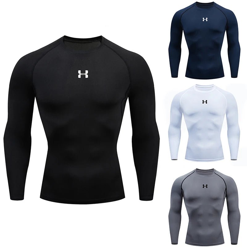 T-shirt Compressão Manga Comprida - Fitness e Treino | UrbanFitness