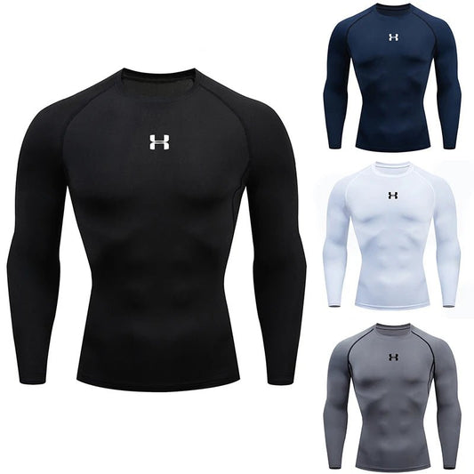 T-shirt Compressão Manga Comprida - Fitness e Treino | UrbanFitness