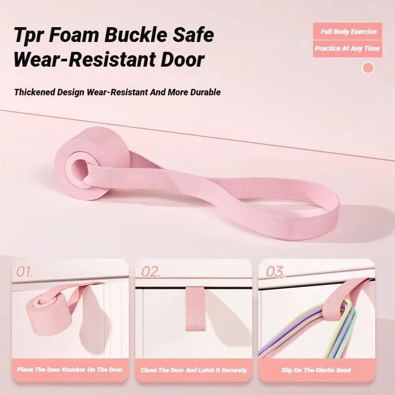 Pilates Stick com Bandas Resistência - Treino Abdominal Casa