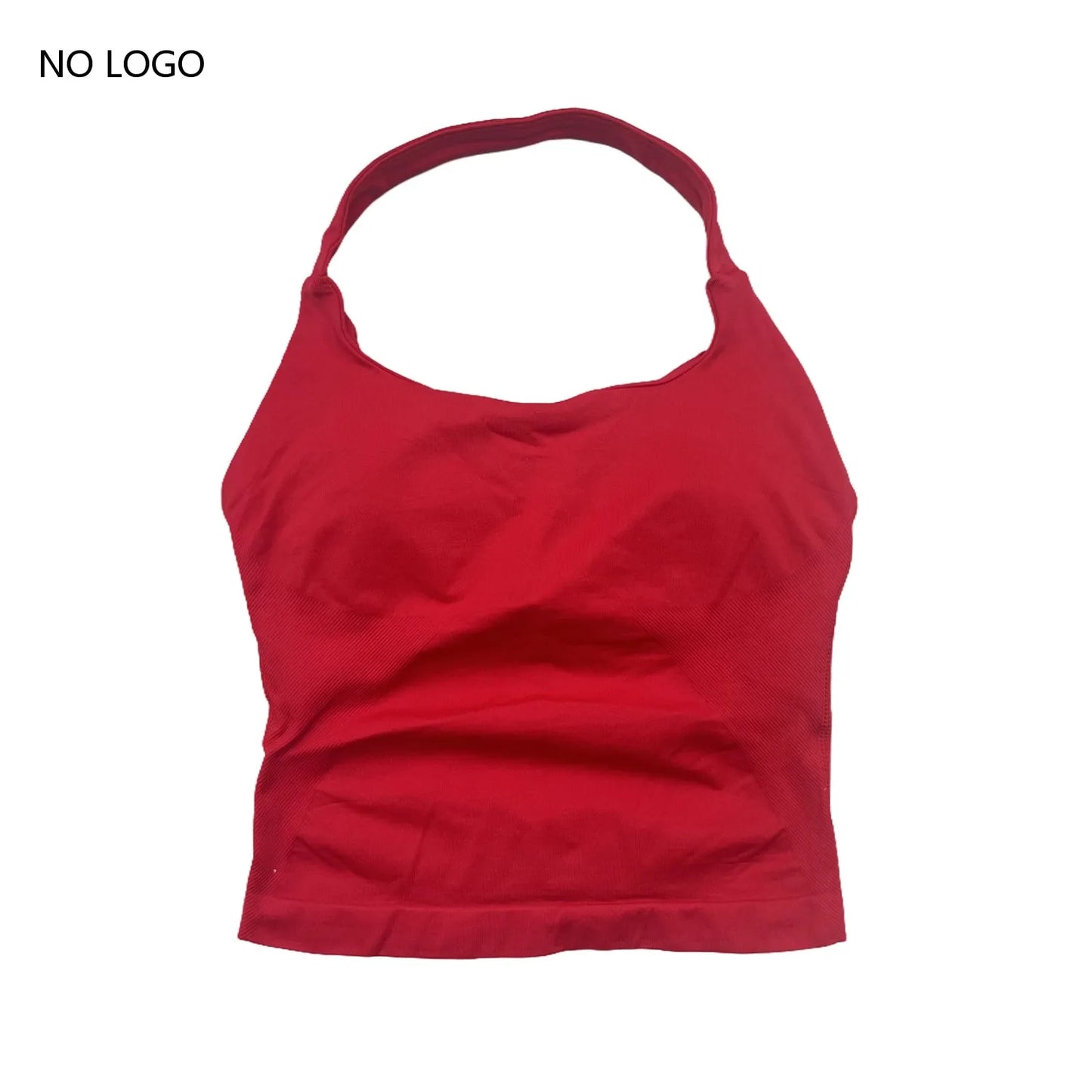 ARFTE Halter Top Gym Clothes Woman Removable Chest Pad Yoga Tank Tops Push-up Sports Bra Fitness Workout Running Gym Tops
