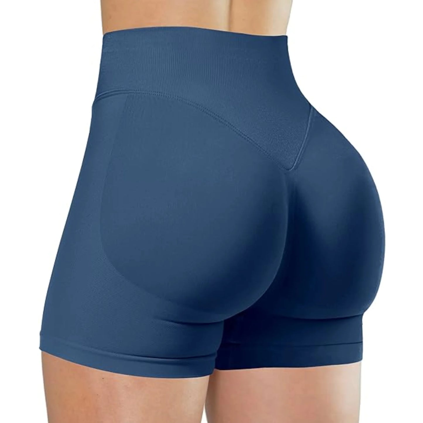 Shorts Yoga Cintura Alta - Fitness Premium Feminino