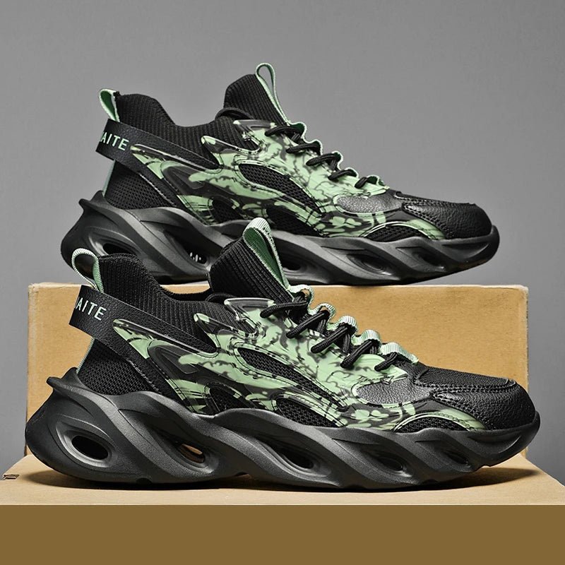 2026 Men Running Shoes Mesh Breathable Flat Cushioning Soft Comfortable Sneakers Outdoor Gym Trendy Casual Jogging Shoes for Men