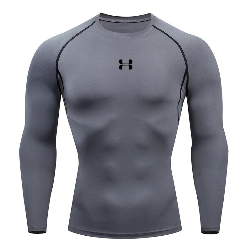 T-shirt Compressão Manga Comprida - Fitness e Treino | UrbanFitness