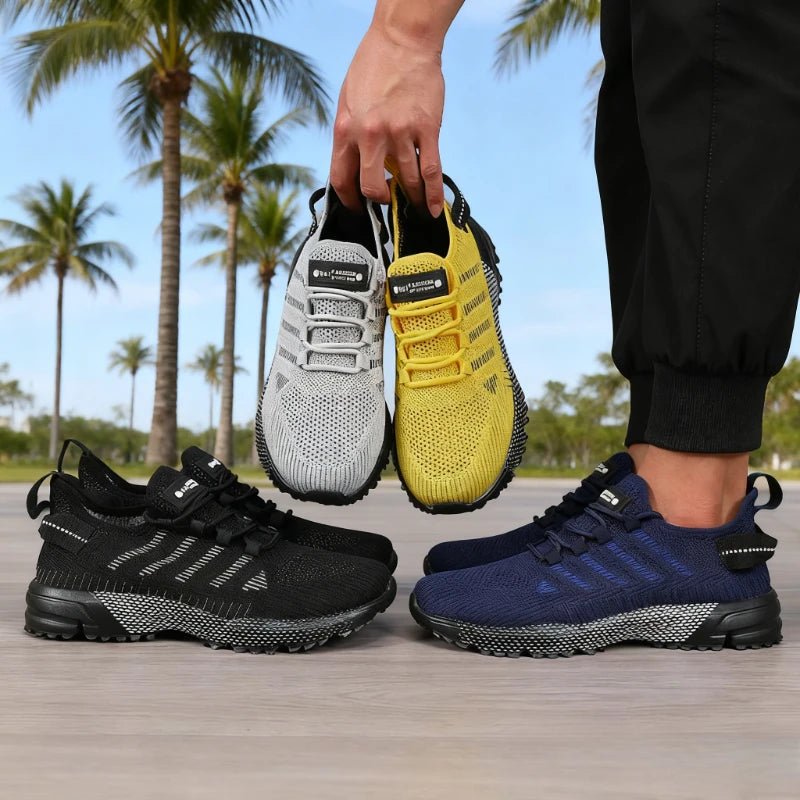Shoes for Men High Quality Male Sneakers Breathable Fashion Gym Casual Light Walking Sneakers Non Slip Men Shoes Tenis Masculino