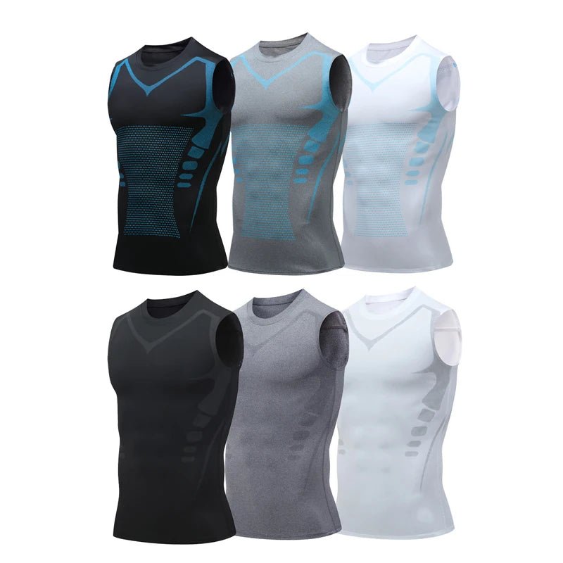 Camisola Sem Mangas Compressão Gym - Bodybuilding Premium