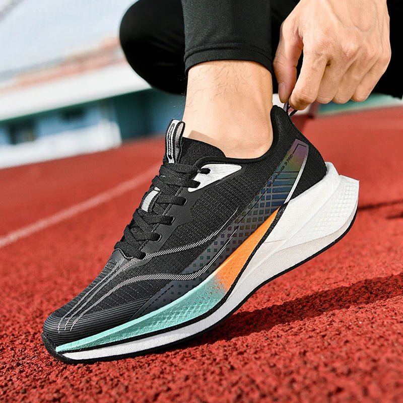 Men's Sports Shoes*Sneakers Gym Student Running Shoes Male Marathon Racing Shock-absorbing Athletics Training Shoes for Women
