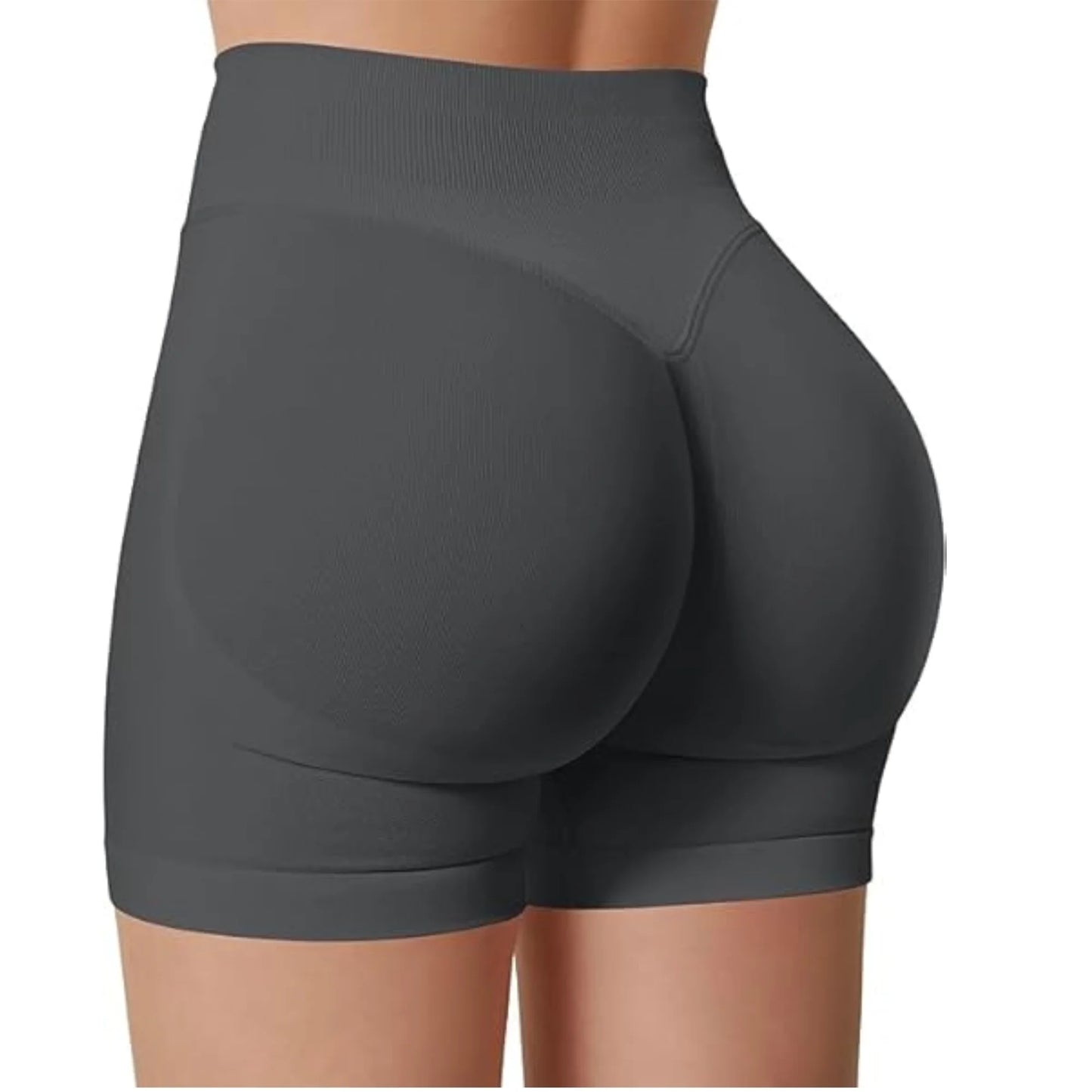 Shorts Yoga Cintura Alta - Fitness Premium Feminino