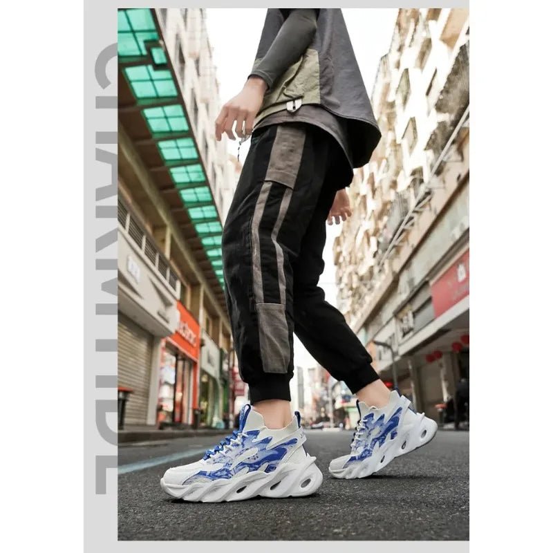 2026 Men Running Shoes Mesh Breathable Flat Cushioning Soft Comfortable Sneakers Outdoor Gym Trendy Casual Jogging Shoes for Men