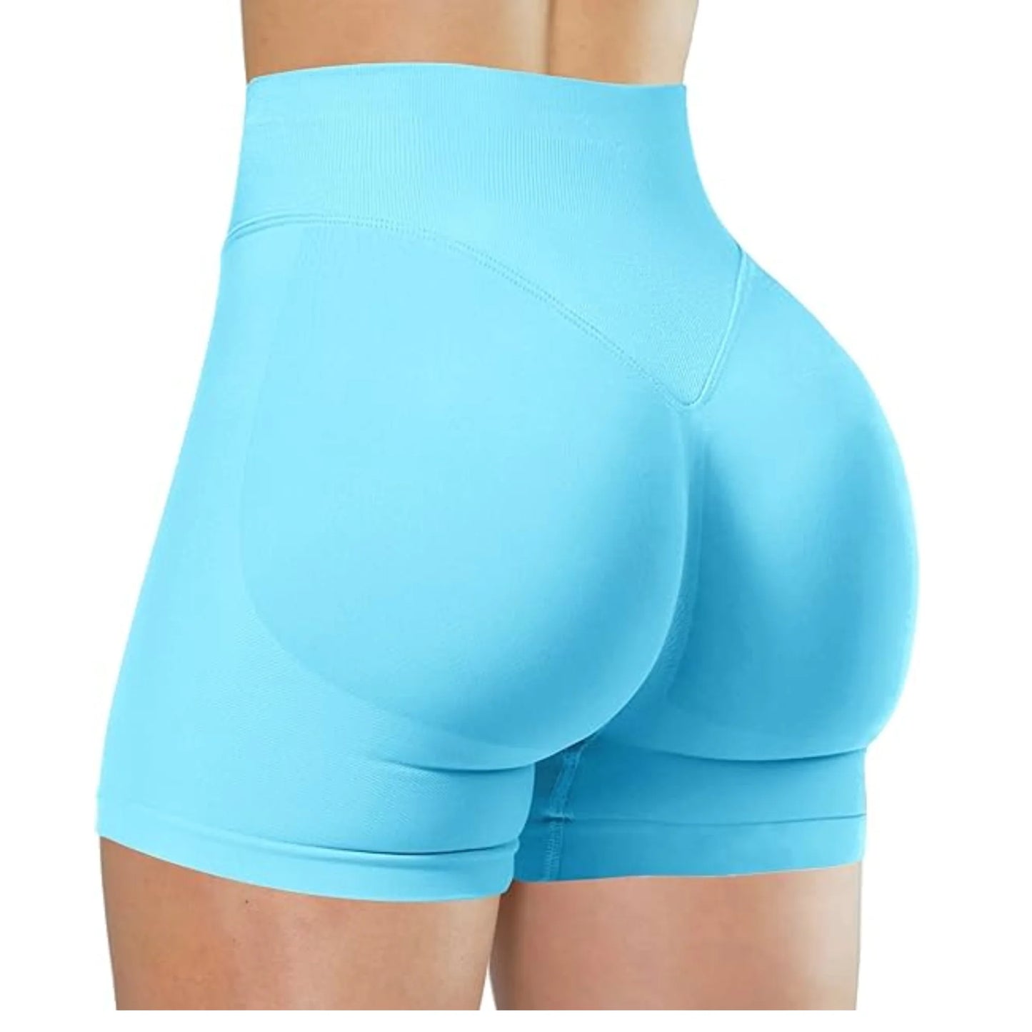 Shorts Yoga Cintura Alta - Fitness Premium Feminino
