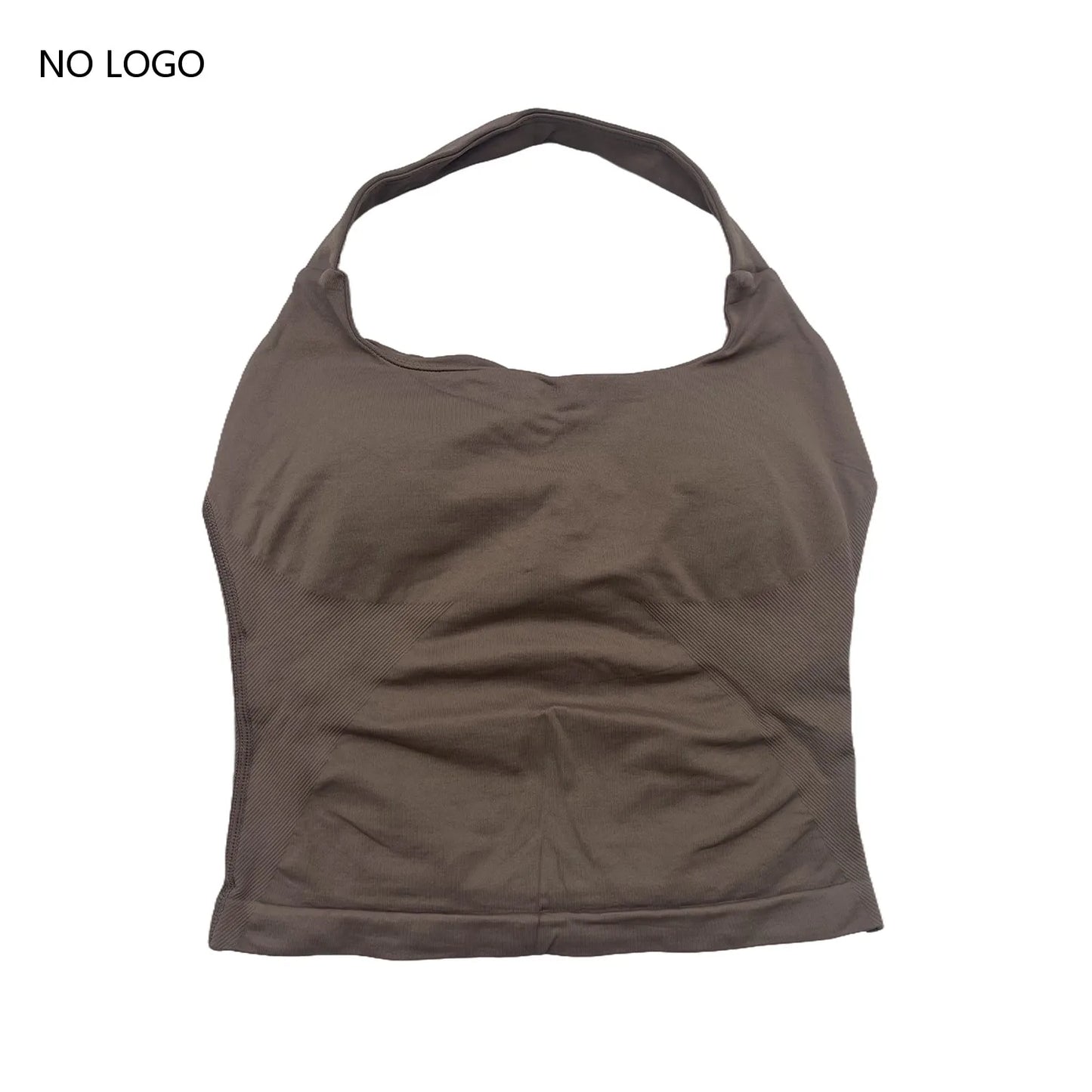 ARFTE Halter Top Gym Clothes Woman Removable Chest Pad Yoga Tank Tops Push-up Sports Bra Fitness Workout Running Gym Tops
