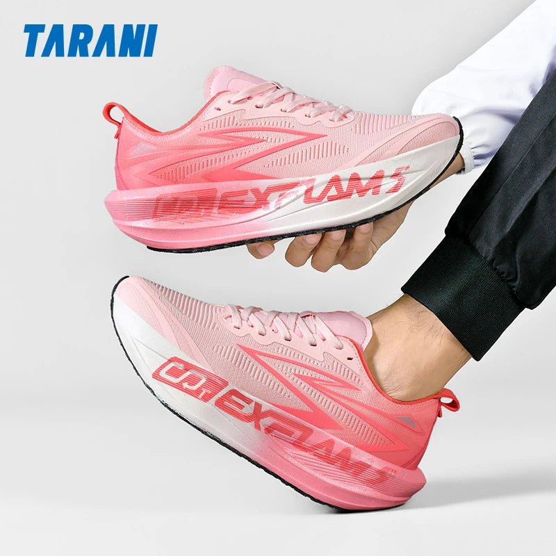 Running Shoes for Men Women Thick Sole Cushioning Breathable Sneakers for Gym Training Outdoor Jogging Non-Slip Sports Shoes
