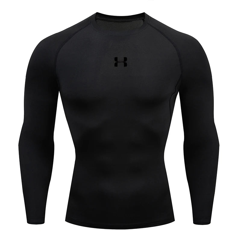 T-shirt Compressão Manga Comprida - Fitness e Treino | UrbanFitness