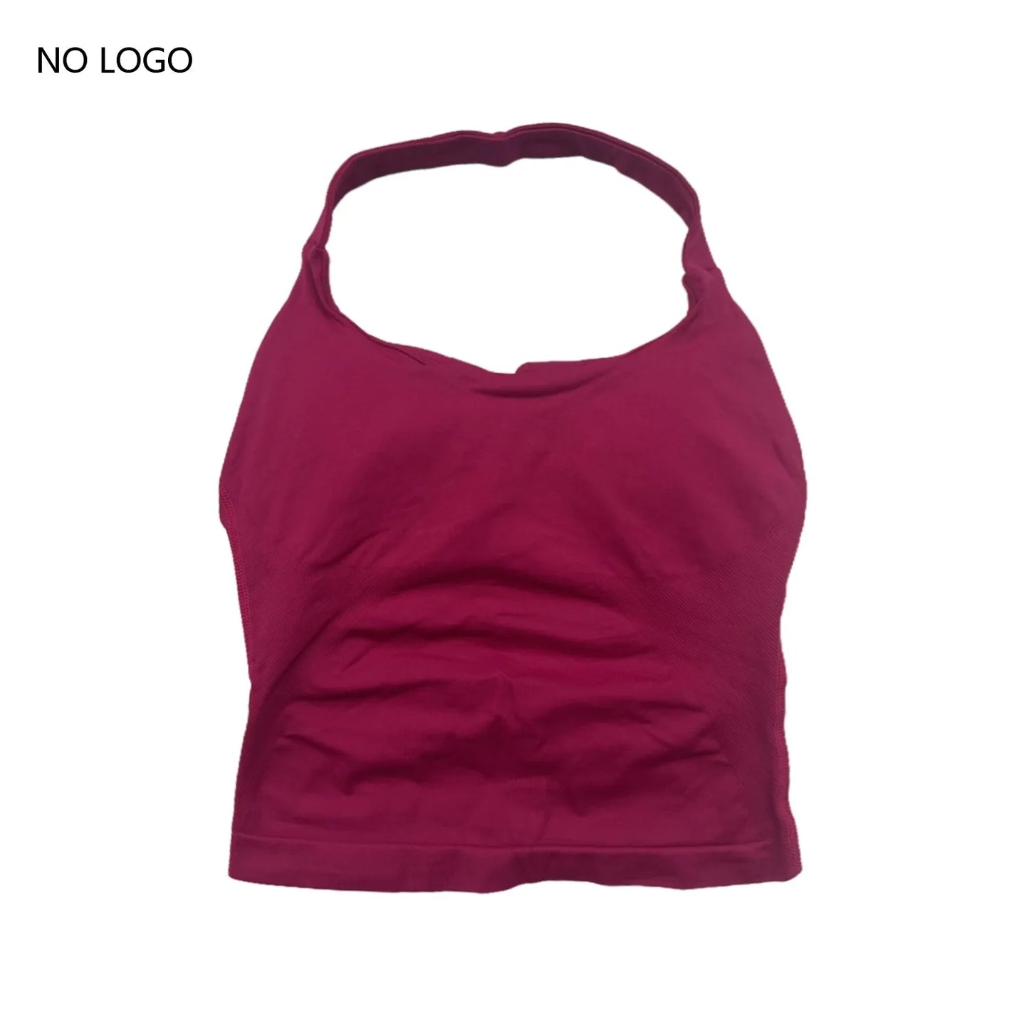 ARFTE Halter Top Gym Clothes Woman Removable Chest Pad Yoga Tank Tops Push-up Sports Bra Fitness Workout Running Gym Tops