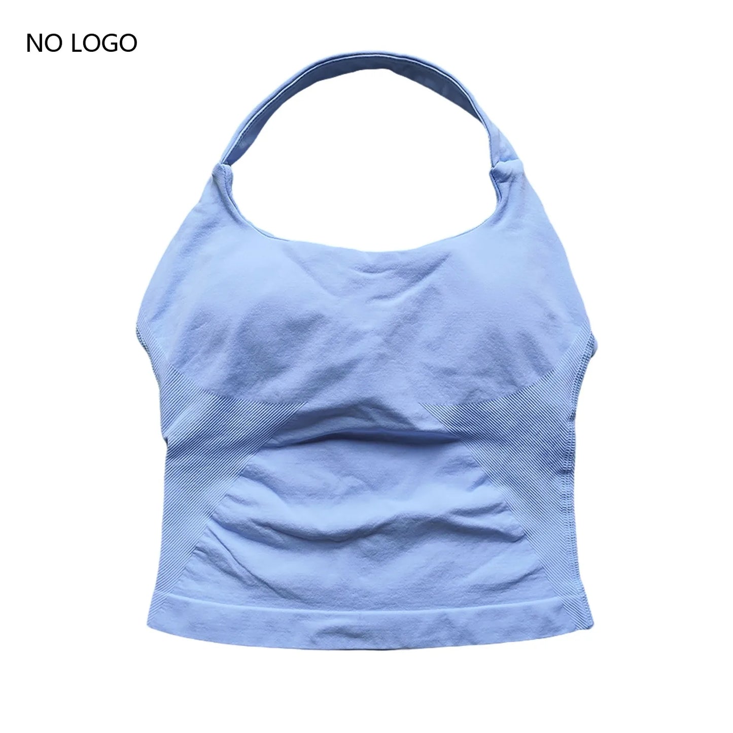 ARFTE Halter Top Gym Clothes Woman Removable Chest Pad Yoga Tank Tops Push-up Sports Bra Fitness Workout Running Gym Tops