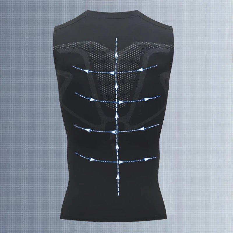 Camisola Sem Mangas Compressão Gym - Bodybuilding Premium