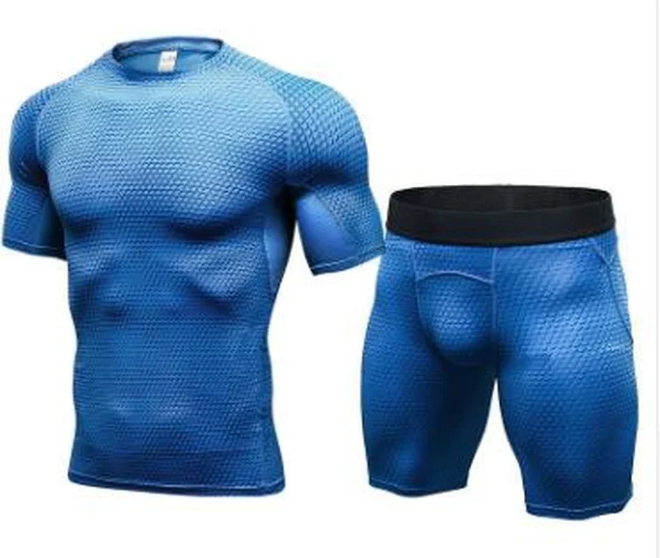 Men'S Casual and Comfortable Compression Muscle Gym Shorts