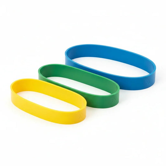 Set de Bandas Elásticas de Resistência - 3 Níveis de Intensidade