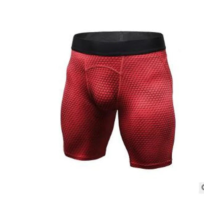 Men'S Casual and Comfortable Compression Muscle Gym Shorts