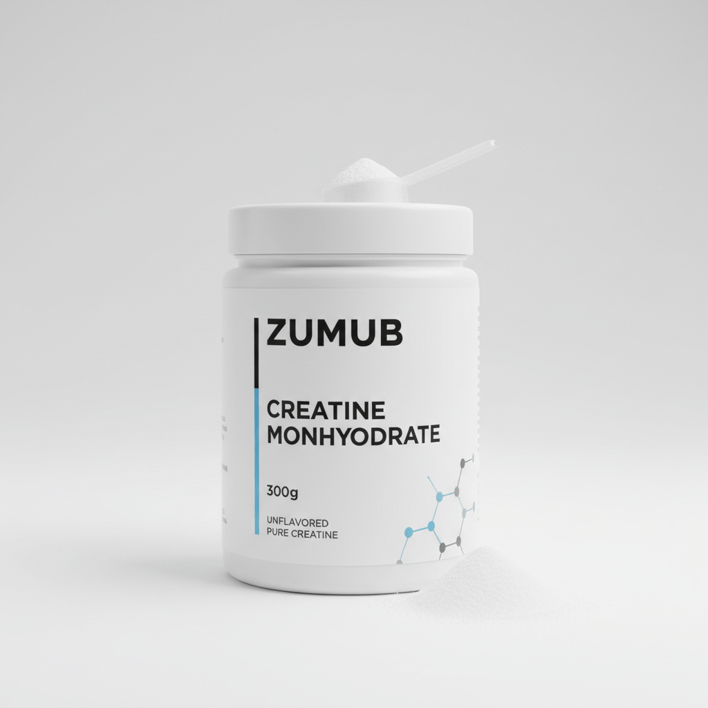 Zumub Creatina Monohidratada 300g - Pura Micronizada
