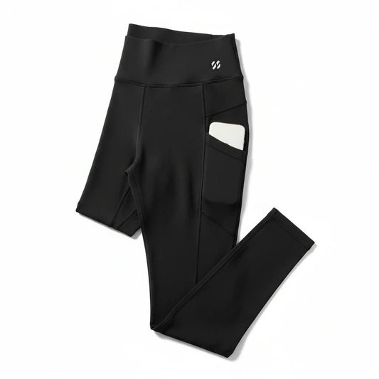 Leggings Desportivas Mulher Cintura Alta - Fitness Premium